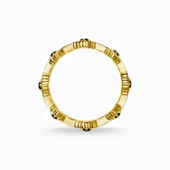 Sale Bague couronne or Femme Bagues|Placage Or 18 Carats - Argent 925
