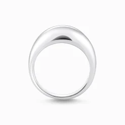 Hot Bague en argent avec motif sans temps Femme Bagues|Argent 925