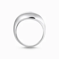 Online Bague en argent de forme organique Femme Bagues|Argent 925