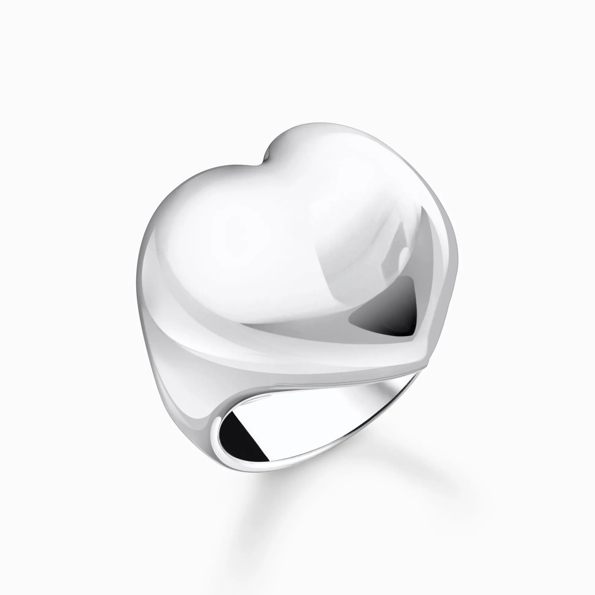 Online Bague en argent en forme de coeur Femme Bagues|Argent 925