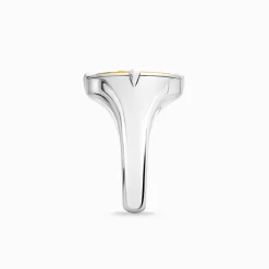 Clearance Bague foi, amour, espoir Femme Bagues|Placage Or 18 Carats - Argent 925