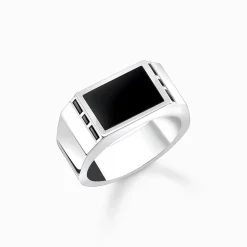 Cheap Bague noir Femme Bagues|Bagues