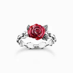 New Bague Roses Romance argent Femme Bagues|Argent 925