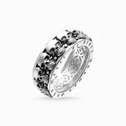 New Bague têtes de mort Femme Bagues|Bagues