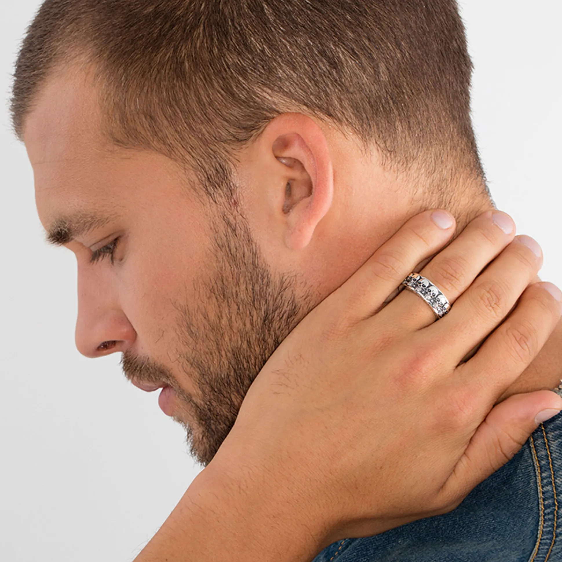 New Bague têtes de mort Femme Bagues|Bagues