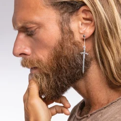 Online Boucle d'oreille unique épée Femme Boucles D'oreilles|Clous D’oreilles & Créoles
