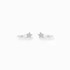 Best Sale Boucles d'oreilles grimpante étoiles Femme Clous D'oreilles