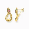 Sale Boucles d'oreilles serpent or Femme Boucles D'oreilles