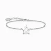 Best Bracelet à breloque étoile, argent Femme Bracelets