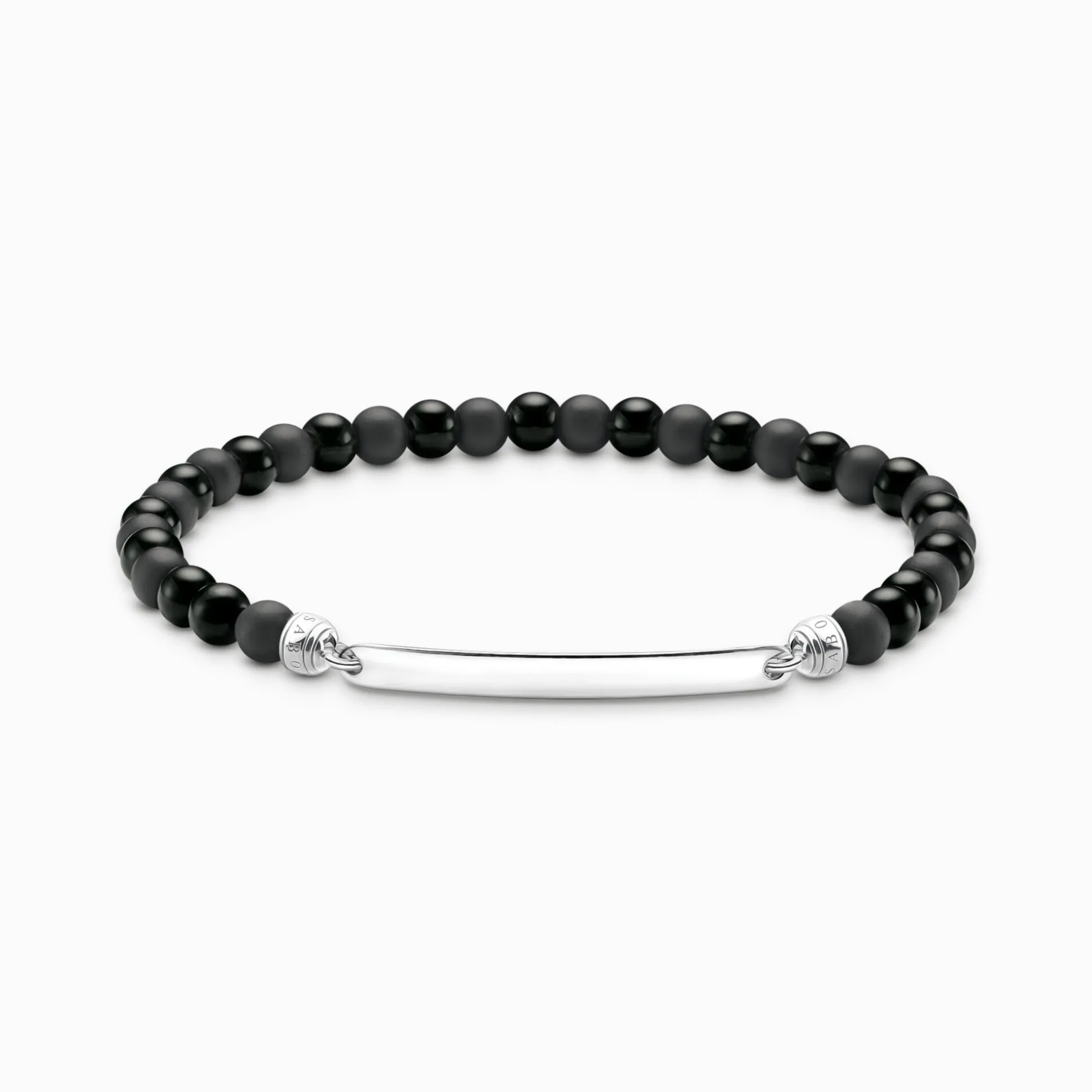 Flash Sale Bracelet à graver avec des Beads en obsidienne Femme Bracelets|Bracelets