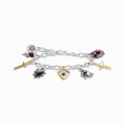 Online Bracelet avec pendentifs True Romance en argent Femme Bracelets|Argent 925