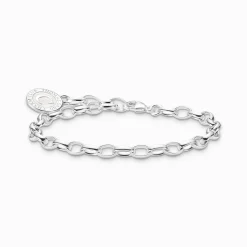 New Bracelet Charm avec blanc Coin argent Femme Charm Bracelets|Charm Bracelets