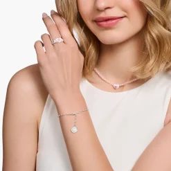 Sale Bracelet Charm avec blanc Coin argent Femme Charm Bracelets|Charm Bracelets