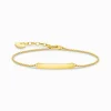 Sale Bracelet classique or Femme Bracelets|Placage Or 18 Carats - Argent 925
