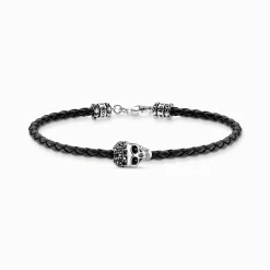Discount Bracelet crâne argent Femme Bracelets|Bracelets