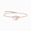 Cheap Bracelet cœur Together Forever Femme Bracelets|Placage Or Rose 18 Carats - Argent 925