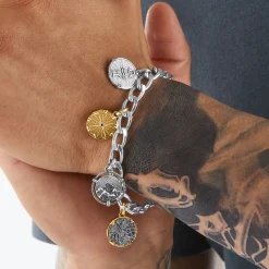 Best Bracelet Elements of Nature or-argent Femme Bracelets|Bracelets