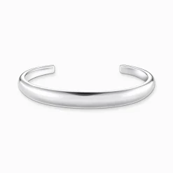 Store Bracelet en argent au design intemporel Femme Joncs Et Manchettes|Argent 925