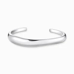 Best Bracelet en argent de forme organique Femme Joncs Et Manchettes|Argent 925