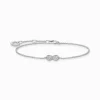 Hot Bracelet infinité argent Femme Bracelets