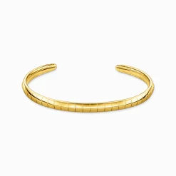 Sale Bracelet jonc peau de serpent or Femme Joncs Et Manchettes|Placage Or 18 Carats - Argent 925