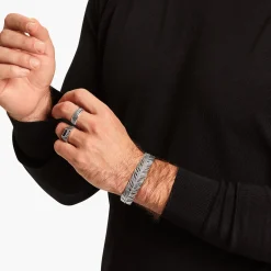 Store Bracelet jonc plume Femme Joncs Et Manchettes|Joncs Et Manchettes