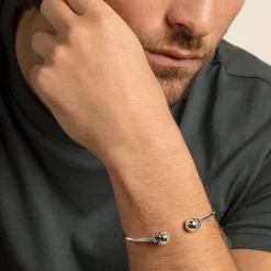 New Bracelet jonc tête de mort Femme Joncs Et Manchettes|Joncs Et Manchettes