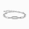 Fashion Bracelet liens argent Femme Bracelets