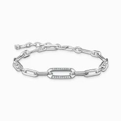 Fashion Bracelet liens argent Femme Bracelets
