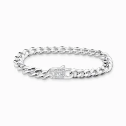New Bracelet liens argent Femme Bracelets