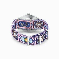 New Bracelet pour montres nato Code TS ciel nocturne coloré Femme Montres|Montres Pour Femmes