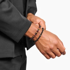 New Bracelet talisman énergie positive en obsidienne Femme Bracelets|Bracelets