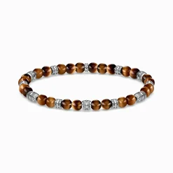 New Bracelet talisman oeil-de-tigre Femme Bracelets|Bracelets