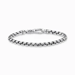 Shop Bracelet vénitienne argent noirci Femme Bracelets|Bracelets