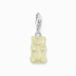Fashion Breloque Charm Ours d’or blanc, argent Femme Charms|Charms