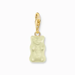 Flash Sale Breloque Charm Ours d’or blanc, doré Charms|Blanc