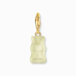 Flash Sale Breloque Charm Ours d’or blanc, doré Charms|Blanc