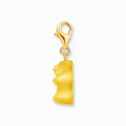 Sale Breloque Charm Ours d’or jaune, doré Femme Charms|Charms