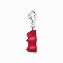 New Breloque Charm Ours d’or rouge, argent Femme Charms|Charms