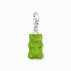 Outlet Breloque Charm Ours d’or vert, argent Femme Charms|Charms