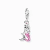 Clearance Breloque Charm petite sirène en argent Femme Charms|Charms