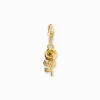 Clearance Breloque Charm rose plaquée or Femme Charms|Charms