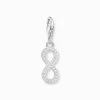 New Breloque Charm signe de l’infini en argent Femme Charms|Charms