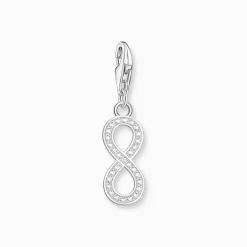 New Breloque Charm signe de l’infini en argent Femme Charms|Charms