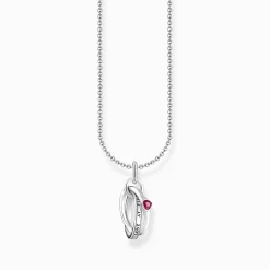 Fashion Chaîne à breloque anneaux Together, argent Femme Chaînes & Colliers|Argent 925