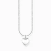 Best Sale Chaîne à breloque cœur, argent Femme Chaînes & Colliers|Argent 925