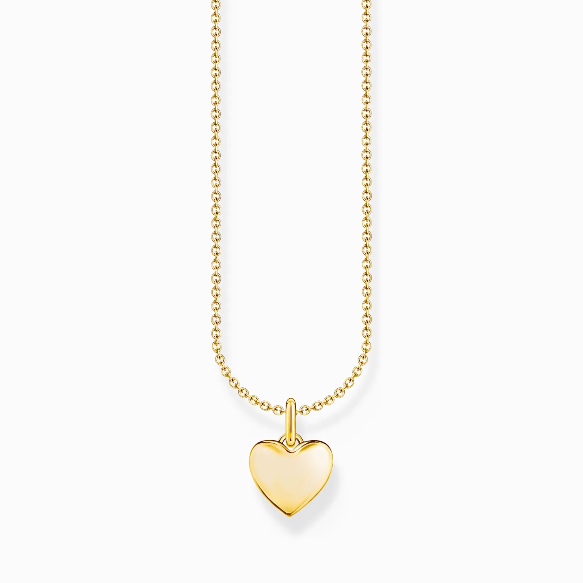Clearance Chaîne à breloque cœur, dorée Femme Chaînes & Colliers
