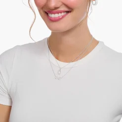 Best Chaîne à breloque lettreQ, argent Femme Chaînes & Colliers