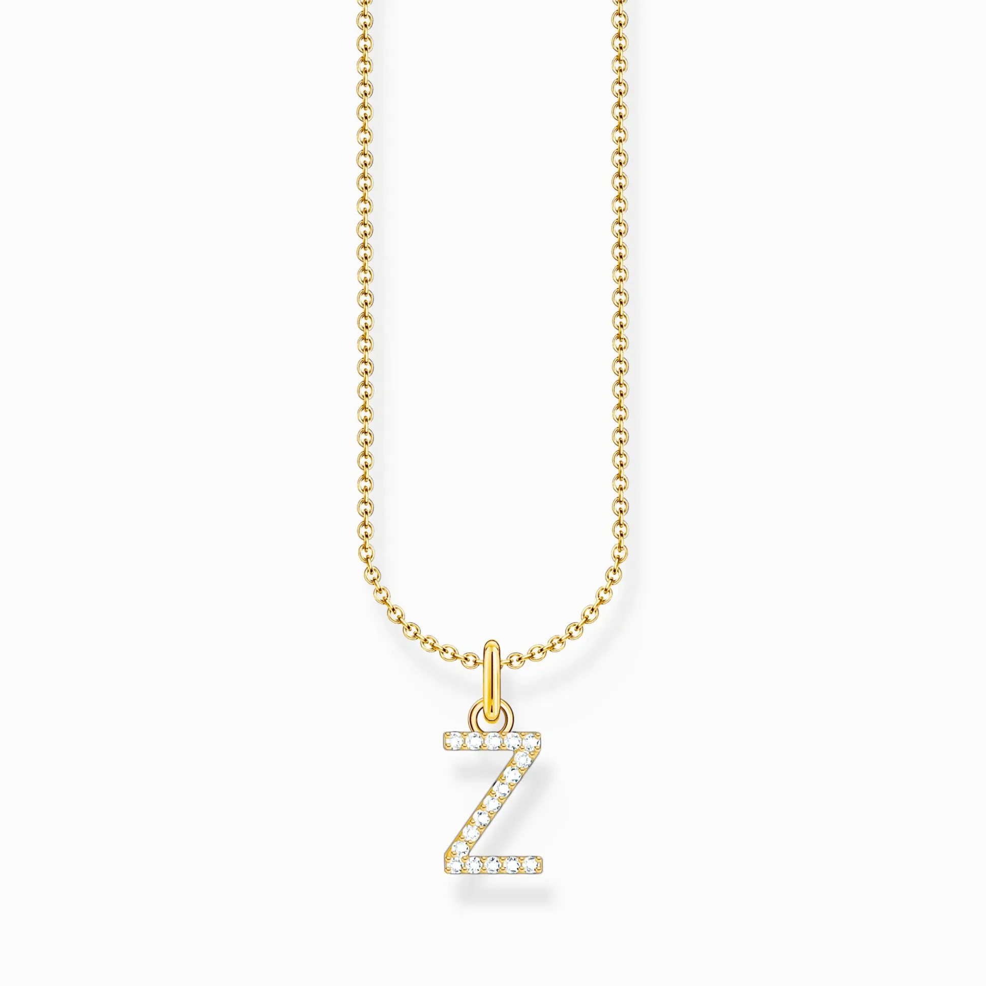 Clearance Chaîne à breloque lettreZ, dorée Femme Chaînes & Colliers