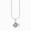 Online Chaîne à breloque poisson, argent Femme Chaînes & Colliers